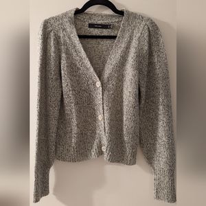 Vero Moda Knit Puff Sleeve Cardigan